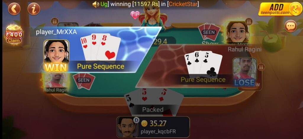 Teen patti Gold